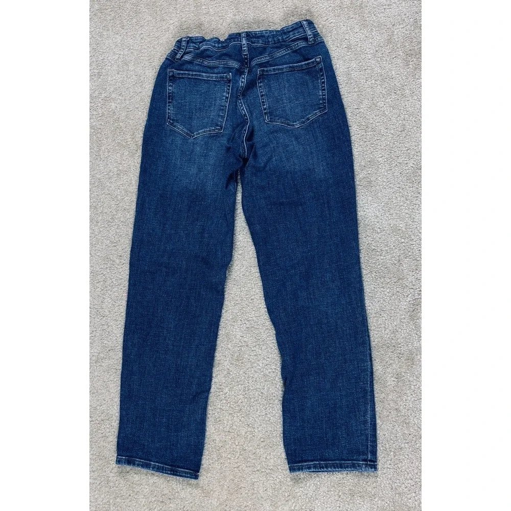 Chaps Women's Slim Boyfriend Stretch Denim Jeans Button/Zip/Elastic Waist 6/28